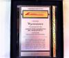 Dyplom szklany złożony w etui - wyróżnienie firmy