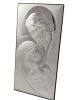 Pamiątka Ślubu - srebrny obrazek Św. Rodzina 6380 z grawerem dedykacji