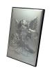 Pamiątka Chrztu Św. - srebrny obrazek prostokątny z Aniołkiem 6325 z grawerem